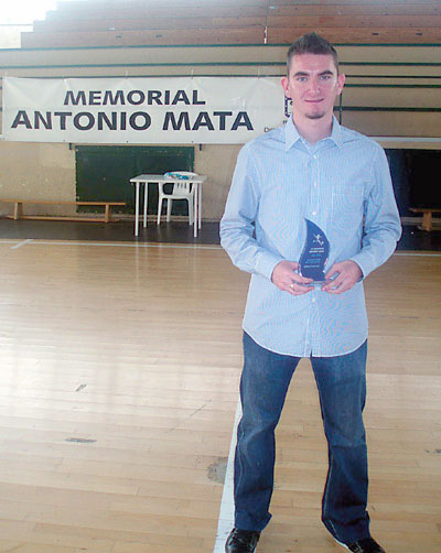 David Mata, hijo de Antonio, una institución en San Blas-Canillejas.