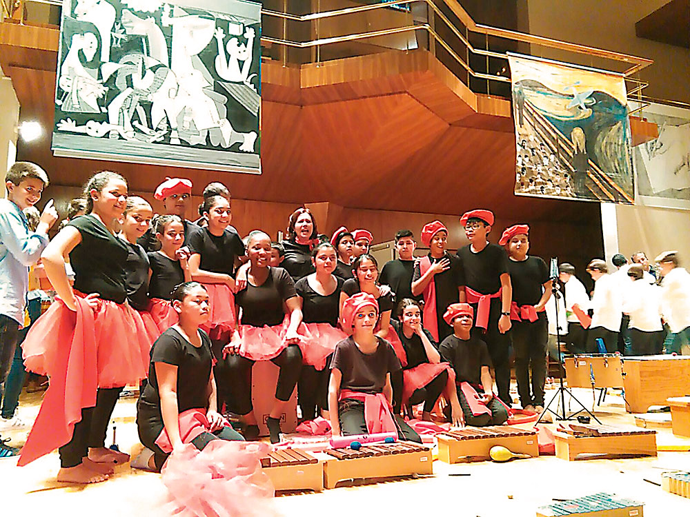 Los alumnos del CP Panamá demostraron talento en el Auditorio Nacional de Música