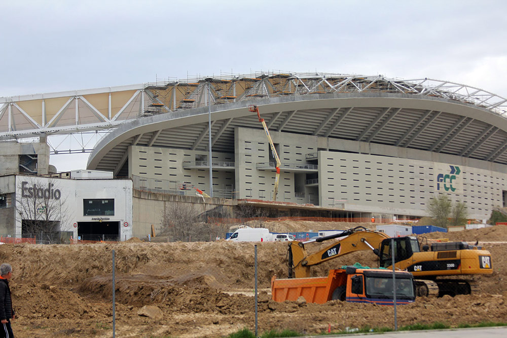 El estadio Wanda Metropolitano