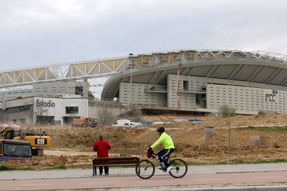 El estadio Wanda Metropolitano