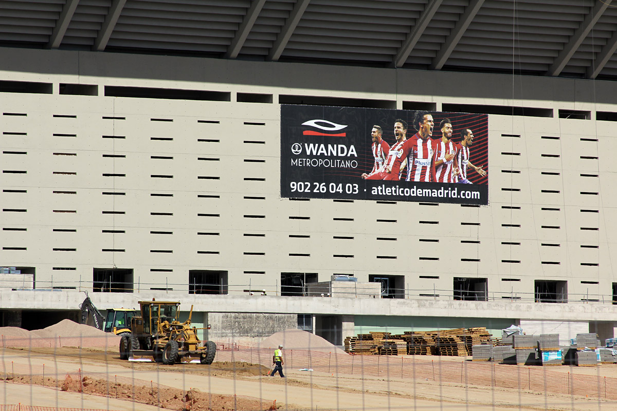 Wanda Metropolitano Julio 2017