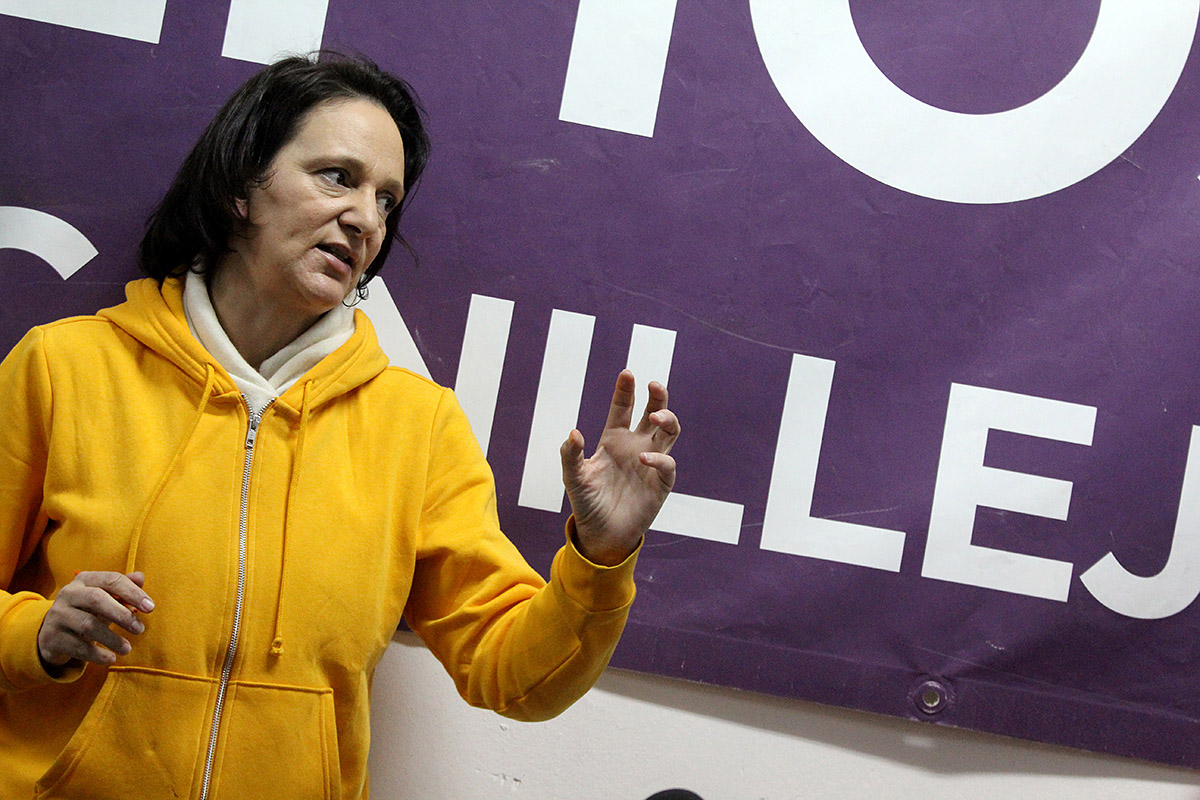 Carolina Bescansa, diputada y fundadora de Podemos