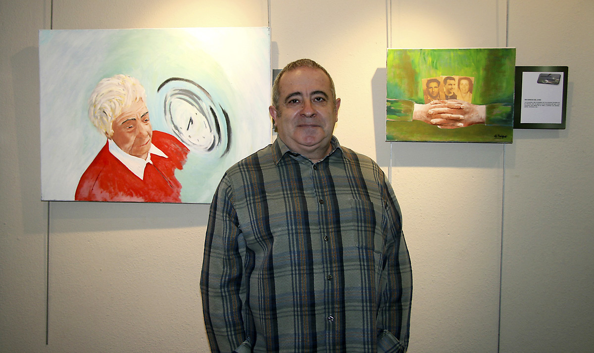 El Centro Cultural Antonio Machado albergó la exposición de Javier Falque