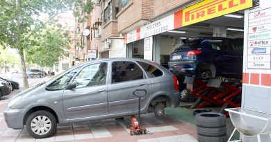 Neumáticos Sicilia-Gallego, la cubierta de los vecinos de San Blas