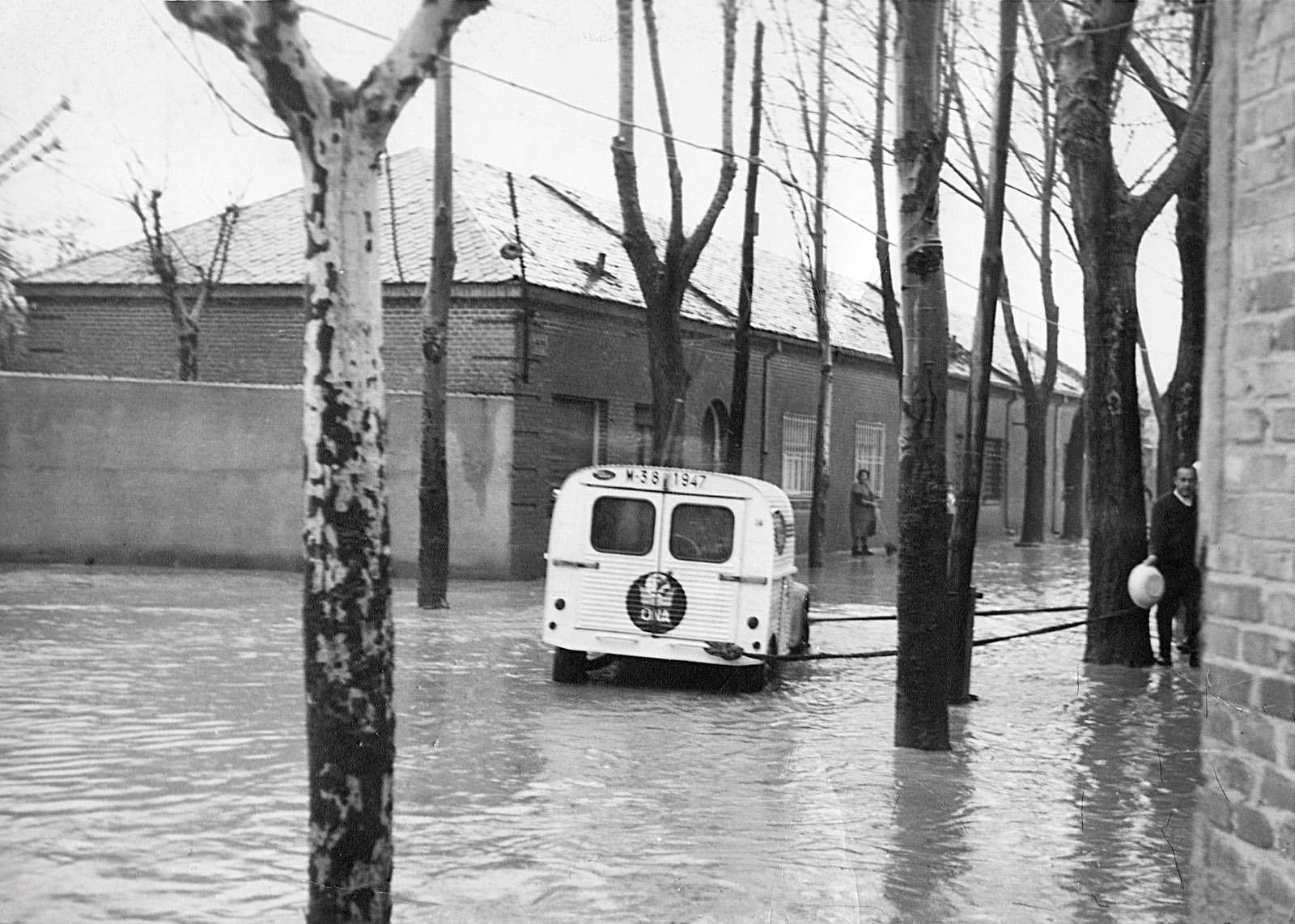 La calle Boltaña era un arroyo sin canalizar y las riadas eran habituales, hasta los años 70 no fue urbanizada.