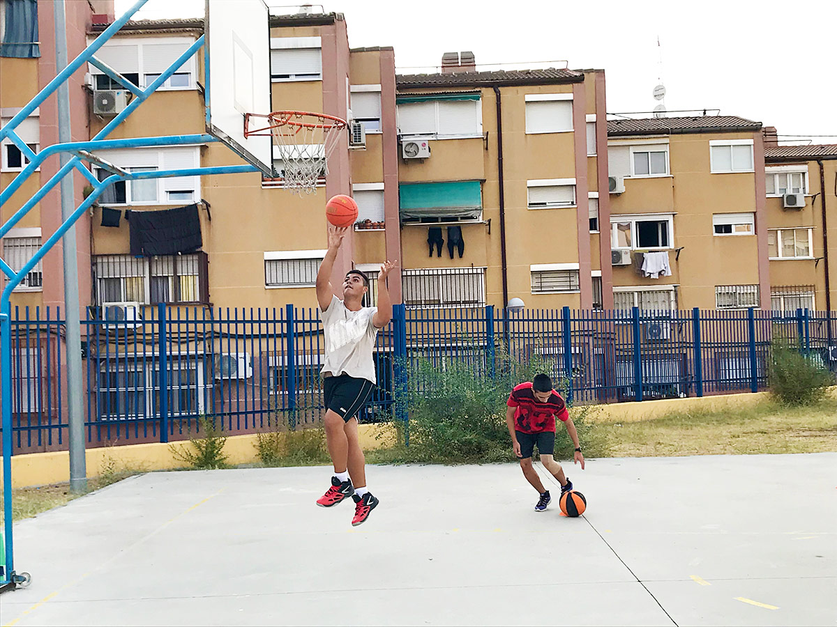 CB San Blas se ha convertido en el segundo club de baloncesto del barrio