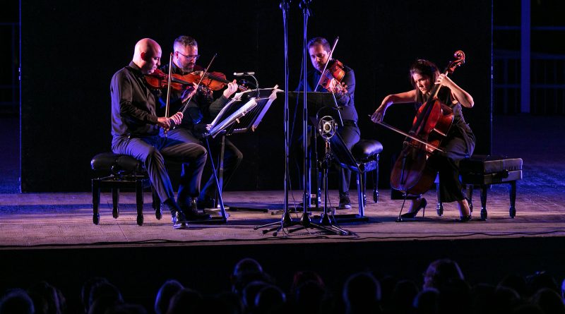El Cuarteto Quiroga llena el auditorio del Parque Paraíso—Foto: Estudio Perplejo