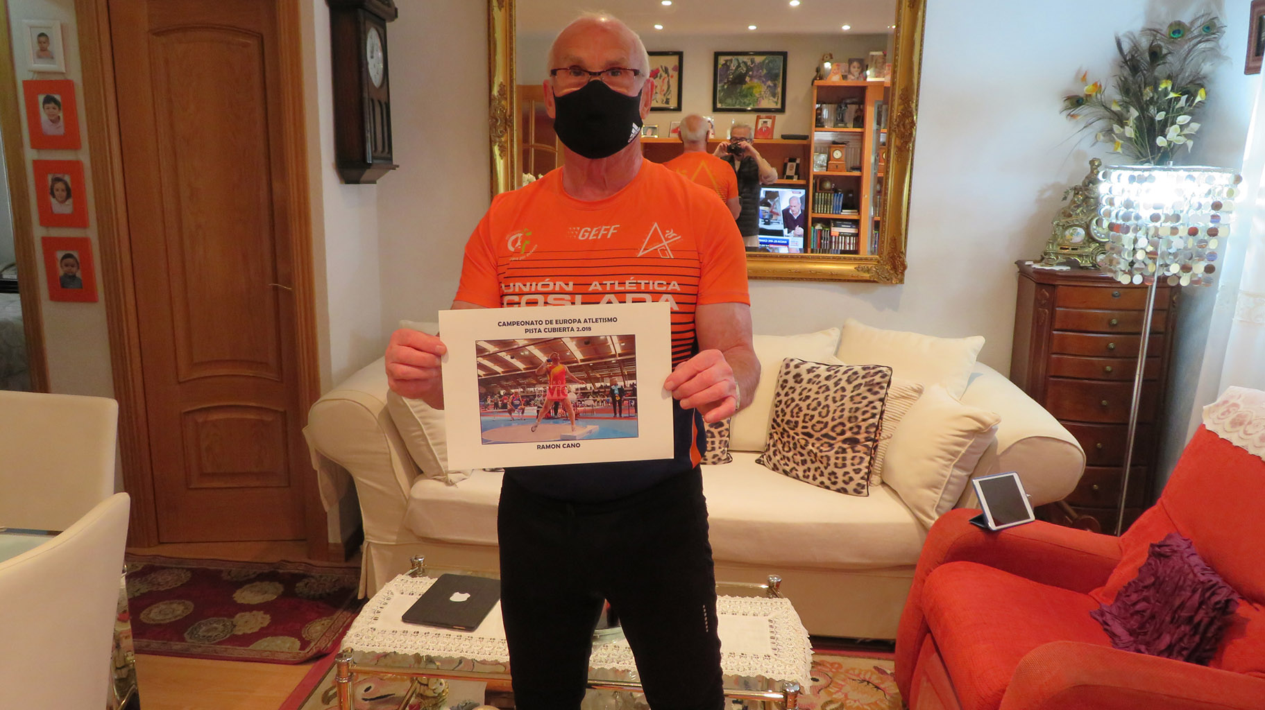 Ramón Cano campeón de Madrid en lanzamiento de peso, disco y martillo