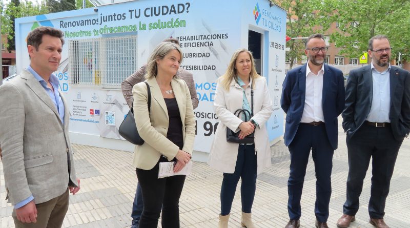 Renovamos Tu Ciudad recibe la visita de María José Picchio Marchetti, Directora General de Vivienda y Rehabilitación de la Comunidad de Madrid.