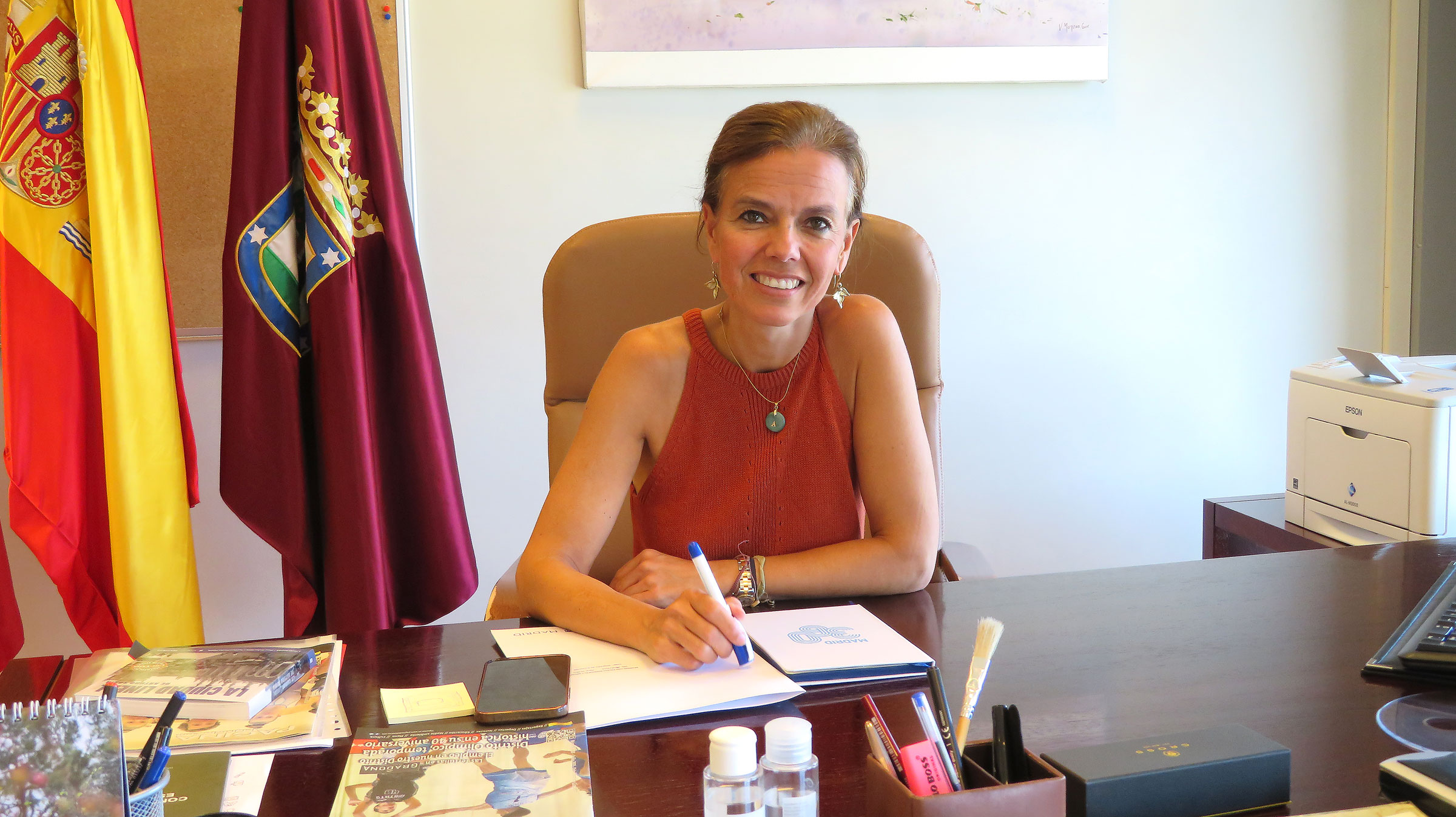 Almudena Maillo concejala prewsidenta de SBC