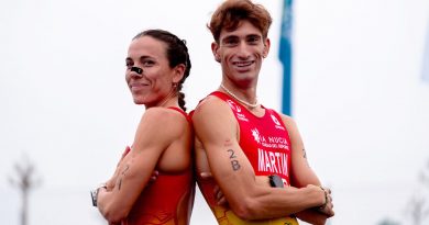 Javier Martín, oro en en el relevo mixto de duatlón Chengdu