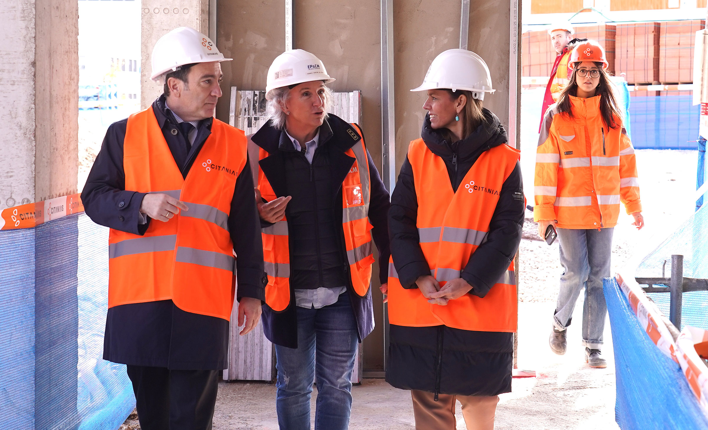 Carabante y Maillo visitan las obras del nuevo Centro CAPPi en el Distrito Carabante y Maillo visitan las obras del nuevo Centro CAPPi en el Distrito