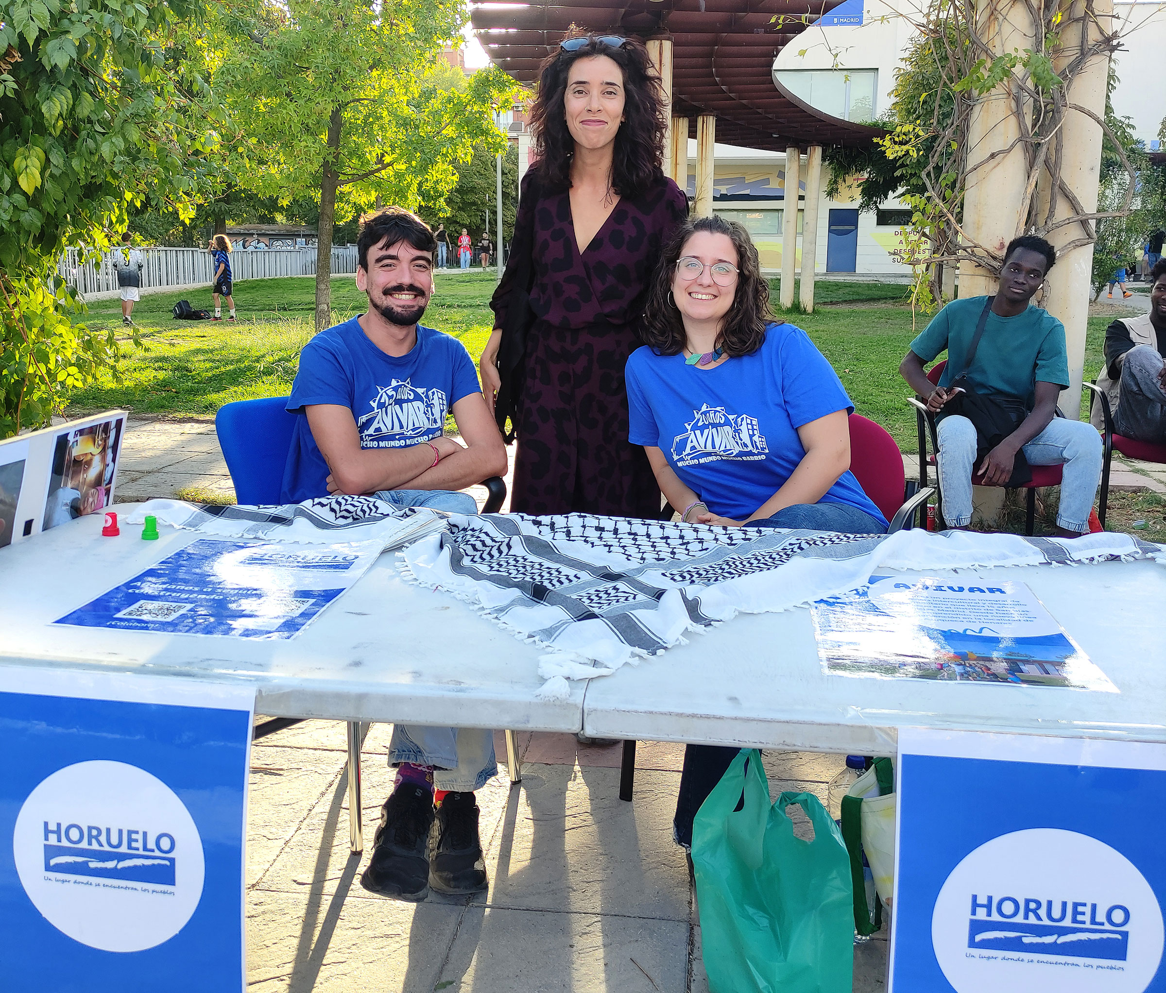 Feria del voluntariado el parque de los cuatro elementos en Las Rosas Feria del voluntariado el parque de los cuatro elementos en Las Rosas