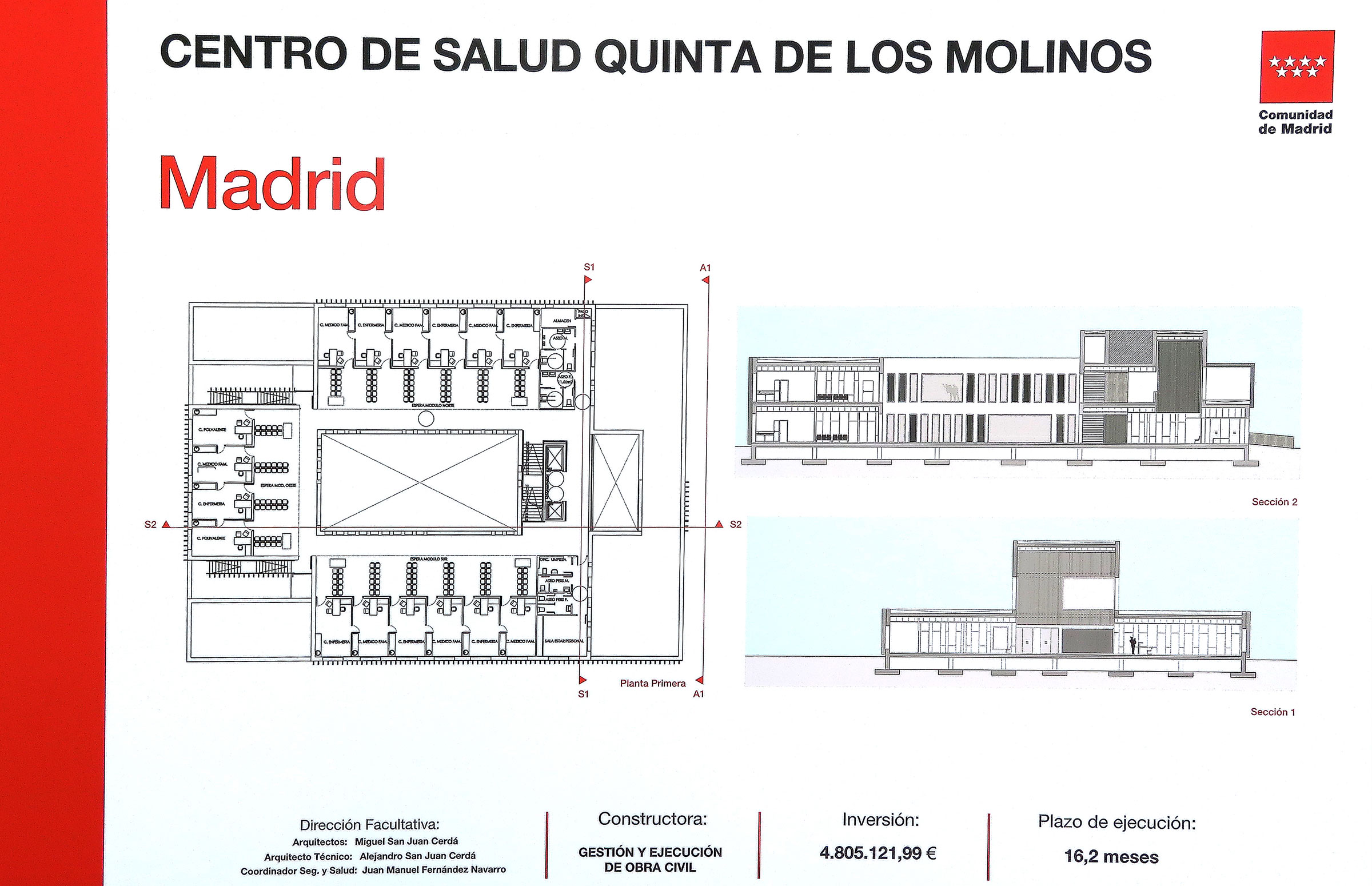 Nuevo centro de salud de canillejas en la calle tampico Nuevo centro de salud de canillejas en la calle tampico