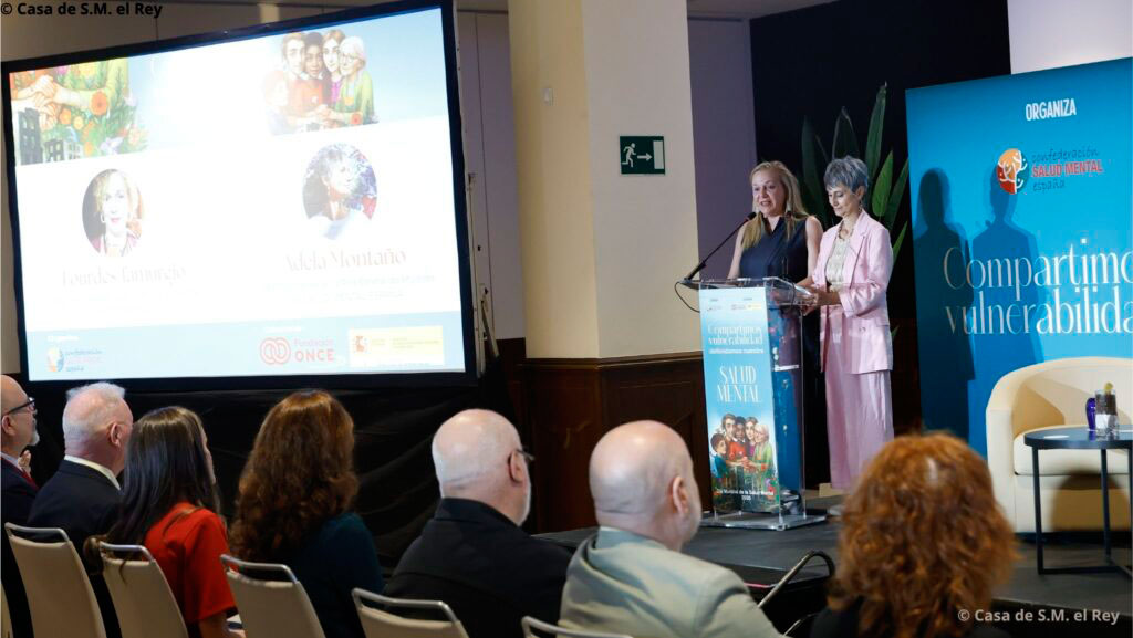 Su Majestad la Reina preside el Acto Conmemorativo del Día Mundial de la Salud Mental organizado por Salud Mental España Su Majestad la Reina preside el Acto Conmemorativo del Día Mundial de la Salud Mental organizado por Salud Mental España