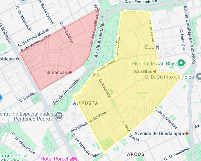 Plano Amposta y Hellín Plano Amposta y Hellín