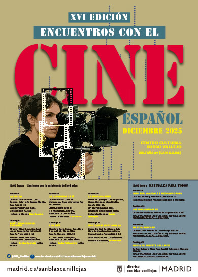 XVI edición Encuentros con el cine español 2025
