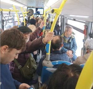 Autobus destino Hospital Ramon y Cajal