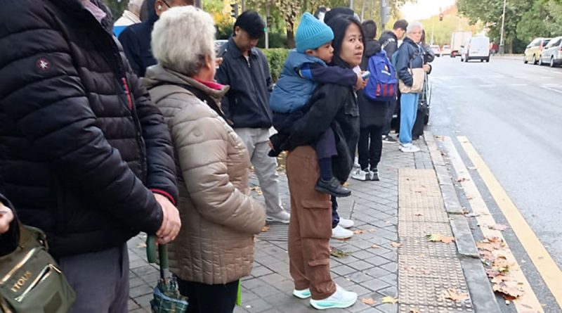 Autobus destino Hospital Ramon y Cajala