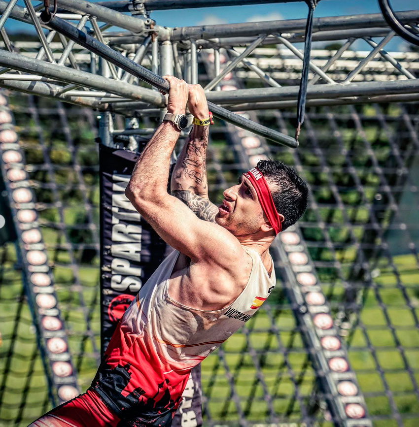 Víctor Martín, un campeón de obstáculos de nuestro distrito Víctor Martín, un campeón de obstáculos de nuestro distrito