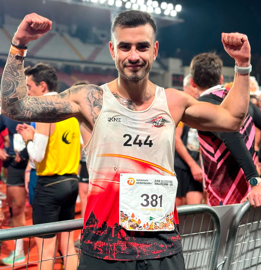 Víctor Martín, un campeón de obstáculos de nuestro distrito Víctor Martín, un campeón de obstáculos de nuestro distrito