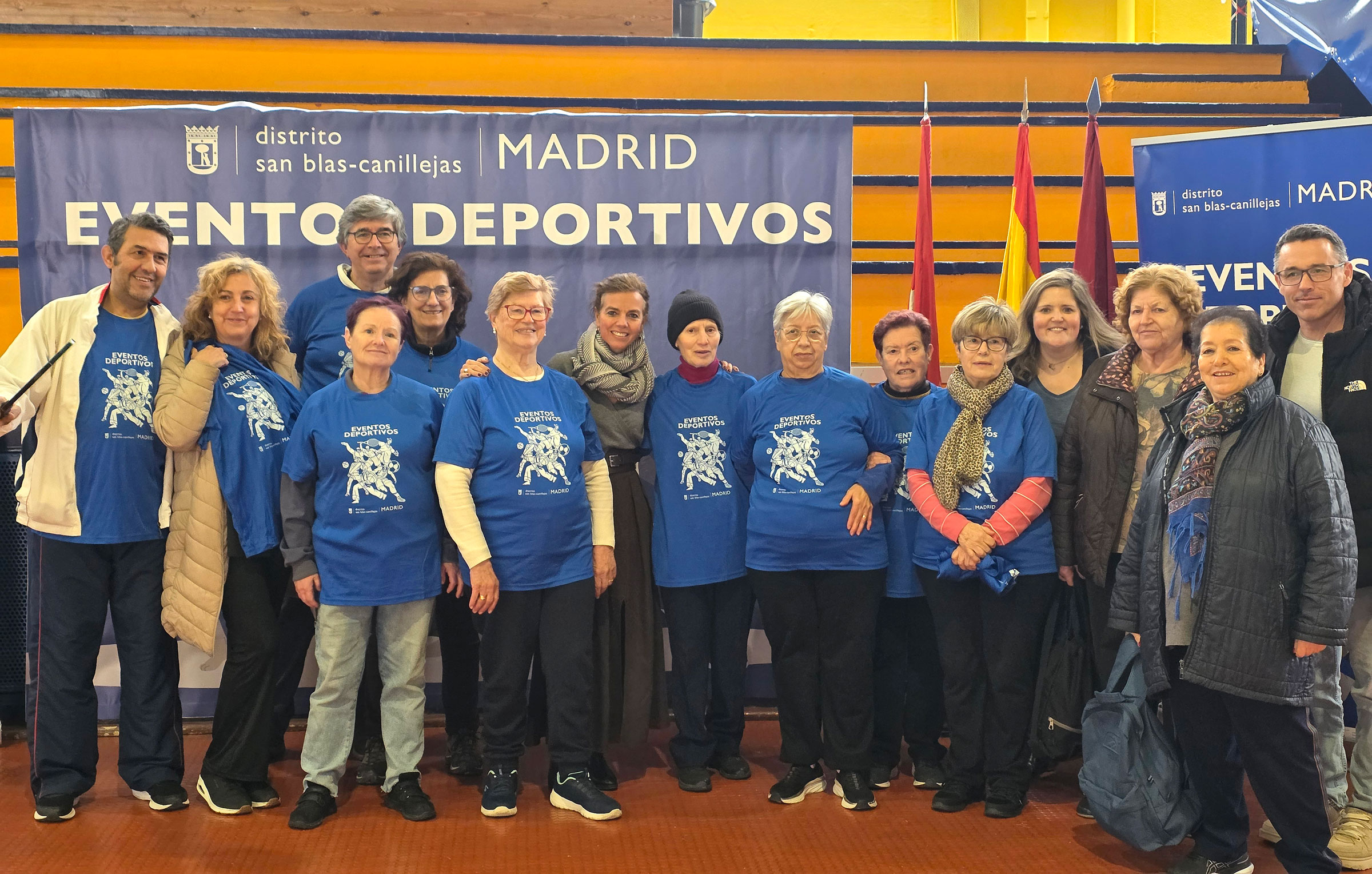 San Blas Canillejas fomenta la actividad física entre las personas mayores con una jornada deportiva San Blas Canillejas fomenta la actividad física entre las personas mayores con una jornada deportiva