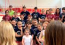 San Blas Canillejas recibe a la excampeona olímpica Nadia Comăneci