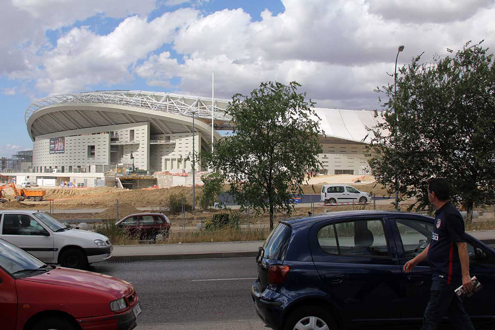 Estadio Metropolitano sustituye a Estadio Olímpico en la línea 7
