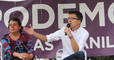 Iñigo Errejón. El Círculo de Podemos de San Blas-Canillejas