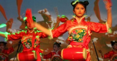 La comunidad china celebró el Festival de Primavera en el CC Machado