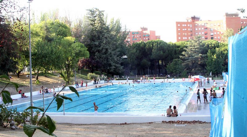 La piscina olímpica municipal del polideportivo de San Blas