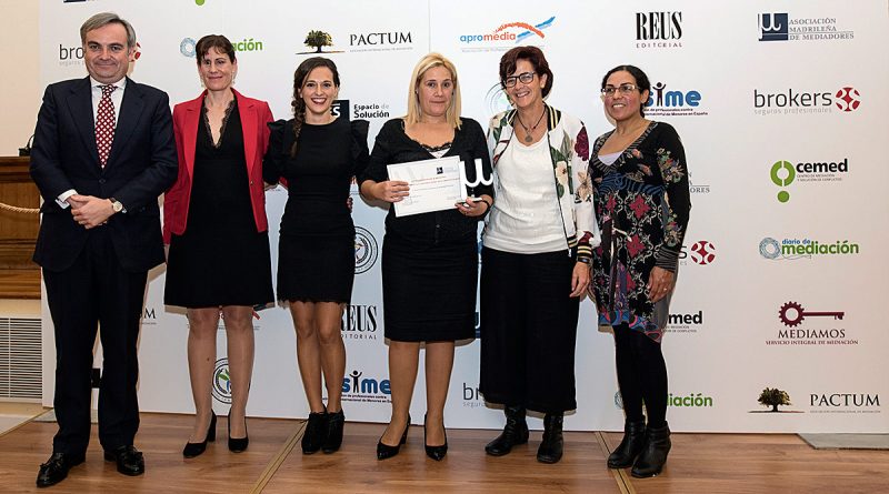 Premio AMMI 2018 a la Labor Institucional en Mediación en la Comunidad de Madrid