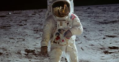 Buzz Aldrin en la luna