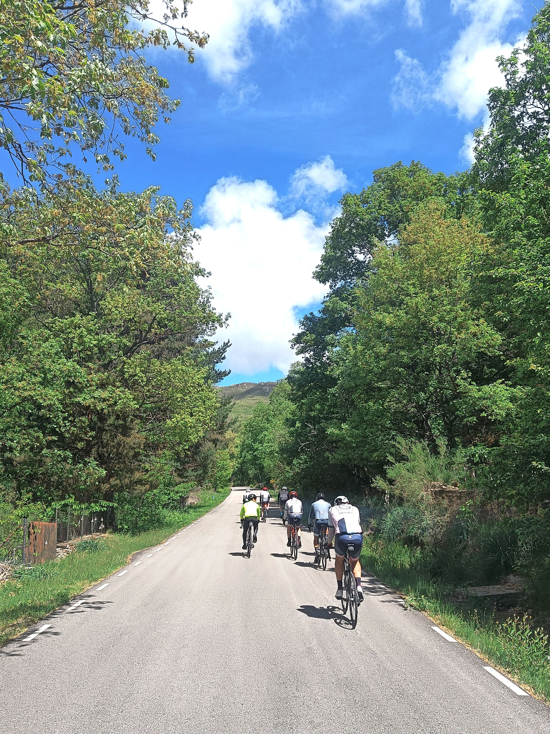 El club ciclista Rosastur realizo una ruta por la Sierra del Rincona