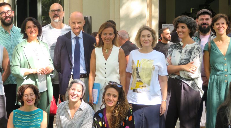 La delegada Cultura Turismo Deporte Marta Rivera Quinta Molinos