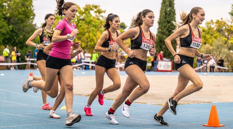 pistas municipales de Atletismo Daniel Guzmán Pegasito la tradicional milla nocturna organizada por el club Atletismo Suanzes
