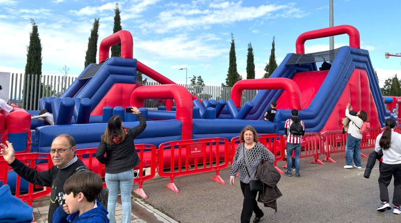 El Atlético de Madrid celebró el Día del Niño en el Riyadh Air Metropolitano