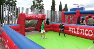 San Isidro deportivo en la esplanada del metropolitano