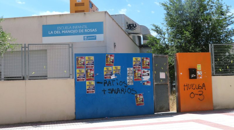 Altas temperaturas y falta de climatización en la Escuela Infantil La del Manojo de Rosas