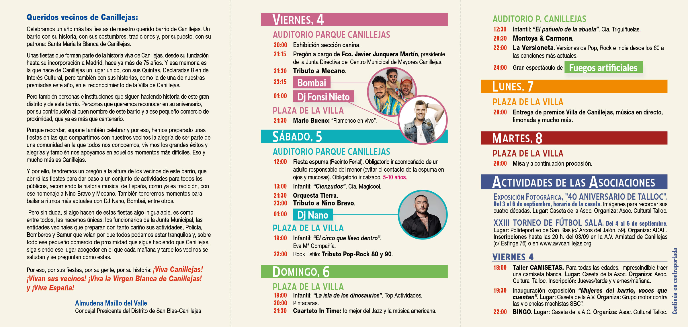 Fiestas Canillejas 2026