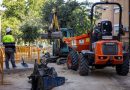 Trabajos en la parcela G San Blas