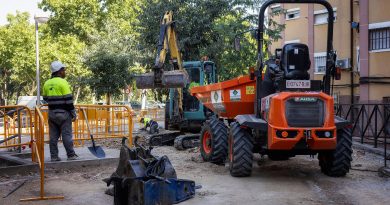Trabajos en la parcela G San Blas